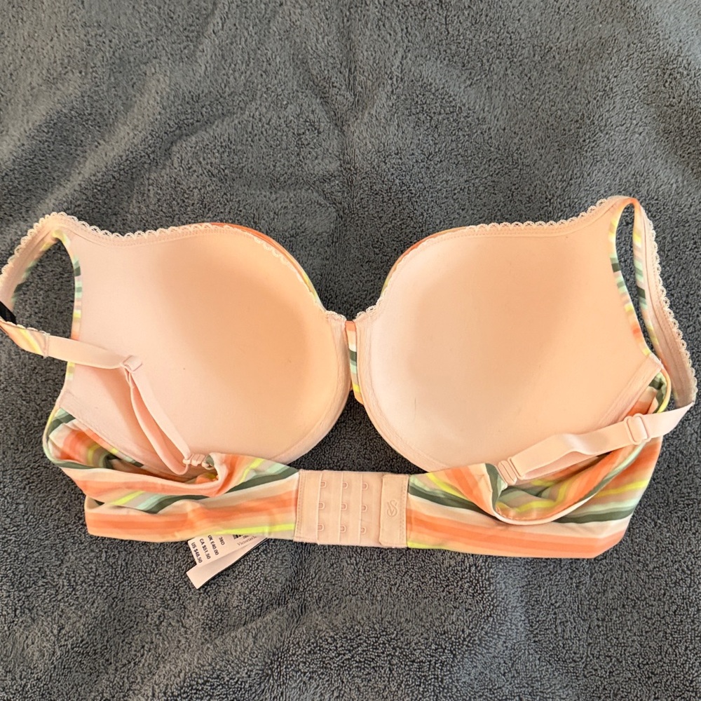 Victoria's Secret Pastel Striped Bra - Picture 2 of 4